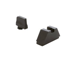 AmeriGlo GL470 Optic Sight Set Glock 2XL Tall Serrated Front Black Rear