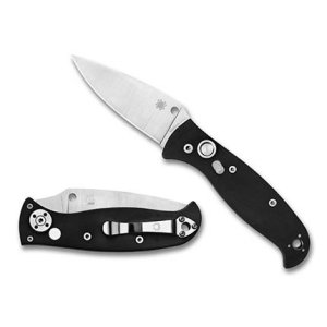 Spyderco Autonomy 2 C165GP2 Black G10 LC200N Slide Safety Knife
