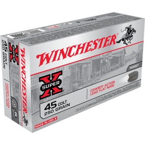 Winchester Ammo USA45CB Super X Cowboy Action 45Colt 250gr Lead Flat...