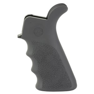 Hogue OverMolded Beavertail Grip Slate Gray Finger Grooves