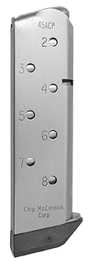 CMC MMG45FS8P 1911 8-Round .45 ACP Stainless Steel Magazine