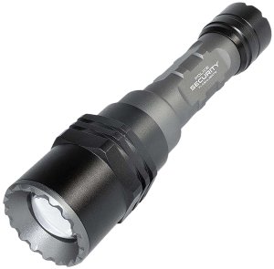 Police Security Flashlights 97739 Long Throw Gray 700 Lumens LED IPX7