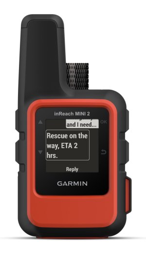 Garmin 0100260200 inReach Mini 2 Satcom Black/Red GPS SOS Bluetooth