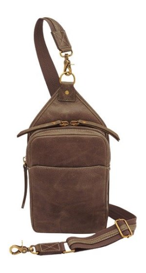 GTM GTM-CZY/106 BROWN COMPACT SLING CROSSBDY-BUFF