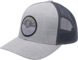 Browning 308633691 Cooley Snapback Heather Gray Meshback Mid-Profile OSFM