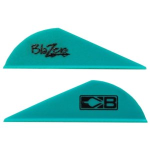 Bohning Blazer Vanes Teal 100 pk. (Model: 10832TL2)