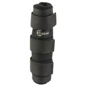 Cole-TAC MP101 Suppressor Cover 6 in Black 1-2 in Diameter 1800 F