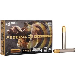 Federal Premium Safari Cape-Shok 458 Winchester Magnum Trophy Bonded Sle...