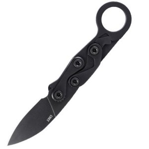 CRKT 4050K Provoke EDC 2.47" Folding Black Oxide Plain Satin D2 Stee...