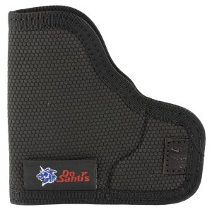 DeSantis N38BJ7FZ0 The Nemesis Pocket Holster Ruger LCP Ambidextrous Black