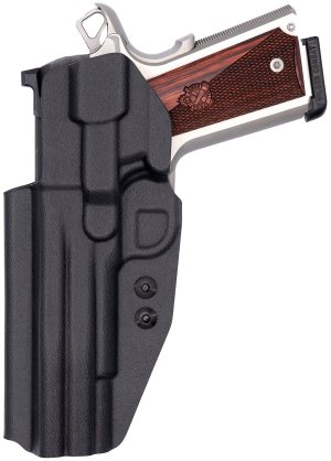 C&G Holsters 1852100 Covert IWB Black Kydex Holster for 1911 5" Right Hand