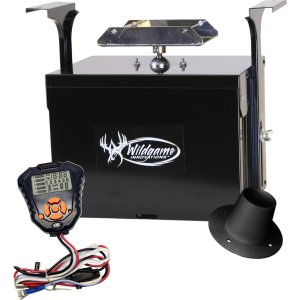 Wildgame Innovation WGIPU0020 Digital Feeder 12V 6 Feed Times Steel Spinner