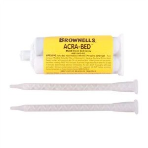 Brownells 1558M Acra-Bed Pre-Colored Black Epoxy Refill 50ml