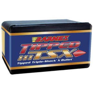 Barnes 30296 7mm 110gr Flat Base Tipped TSX Bullets 50/Box