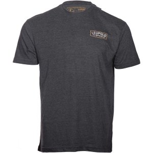 Leupold Badge Short Sleeve Shirt Charcoal 2XL