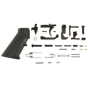 KAK Industry AR-15 Lower Parts Kit Complete Black Mil-Spec