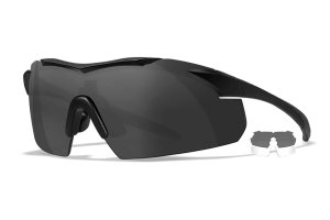 Wiley X 3501 Vapor Matte Black Frame Smoke Gray/Clear Lens
