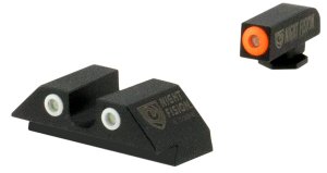 Night Fision GLK003007OGZ Tritium Night Sights Glock 42/43/43X Black