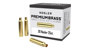 Nosler 10221 Custom .30 Nosler Unprimed Brass Cases 25 Count