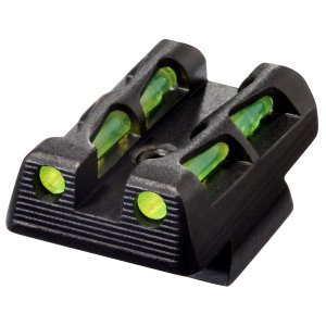 Hi-Viz CZLW11 Rear Sight for CZ 75 85 P-01 Models, LitePipes Included