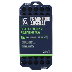 Frankford Arsenal Reloading Tray Style 7 1183643 Blue 2-Pack