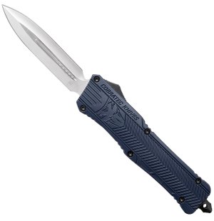 CobraTec Knives CTK-1 Large 3.75 In D2 Steel OTF Dagger NYPD Blue