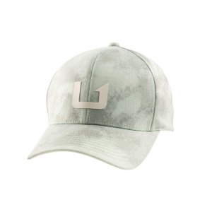 HUK Barb U 110 Performance Trucker Hat Adjustable Snapback Seagrass