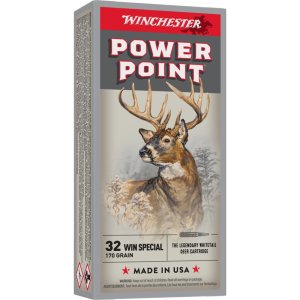 Winchester X32WS2 32 Win Special 170 gr Power-Point 20 Rounds Per Box