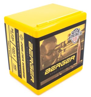 Berger 30417 Hybrid Target 30Cal 200.2gr Bullets 100/Box