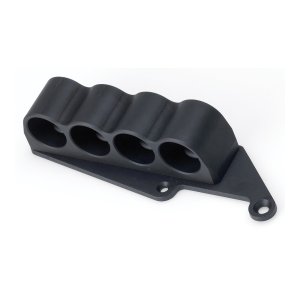 Mesa Tactical 90320 Left Side Saddle 12 Gauge 4 Shells Black