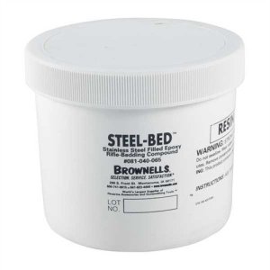 Brownells 20231-032 Steel Bed Resin Kit 32oz