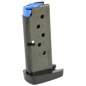 Mec-Gar MGPT7386B Blued 6rd Magazine for Taurus PT738 .380ACP