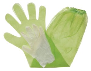 HME Game Cleaning Gloves Pack of 4 Green