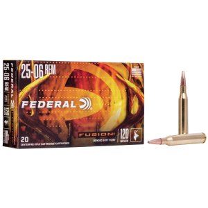Federal Premium Fusion .25-06 Remington 120 Grain 20 Rounds