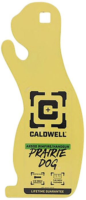 Caldwell AR500 1/4 Rimfire/Handgun Prairie Dog Tar