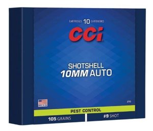 CCI 3710 Pest Control 10mm Auto 105gr Shotshell Ammo 10/Box