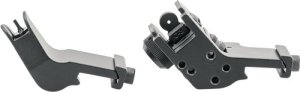 JE Machine TS-PS8B-AL 45 deg Offset Fixed Sights Aluminum Black