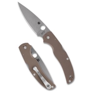 Spyderco Native Chief Drop Point 4.08 In Blade 9.08 In Overall