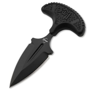 BOKER H&K FX02 2.5 DAGGER PLAIN BLACK/FRN