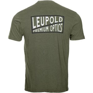 Leupold Premium Optics Short Sleeve Tee Light Olive 2XL