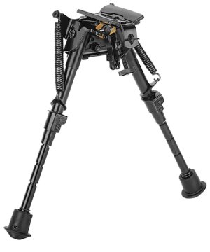 Caldwell XLA Pivot Bipod 9-13 Inches Notched Legs Black 571429