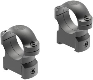 Leupold CZ 550 1" Medium Steel Scope Ring Set Matte Black