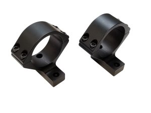 Talley B940719 Scope Mount/Ring Combo 1" Medium Black Aluminum AB3