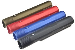 Strike Industries SI-ARE-T7-RED AR-15 Buffer Tube 7 Position Aluminum Red