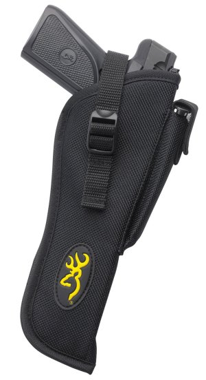 Browning 12902012 Buck Mark OWB Black Nylon Belt Loop Fits Right Hand