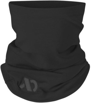 First Lite Midweight Neck Gaiter Black on Black One Size
