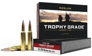 Nosler Trophy Grade Long Range 6.5mmx284 Norma 129 gr 60128