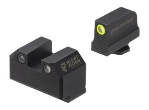 Night Fision GLK-003-220-227-YGZG Glock 43X MOS Tritium Sights Yellow Front