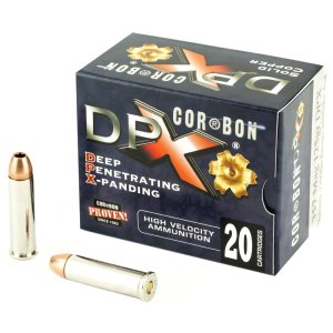Corbon DPX357125 357MAG Ammo, 125 Gr Barnes X, 20 Rounds