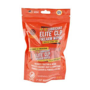 Shooters Choice FP-10 Lubricant Elite CLP Wipes 12pk
